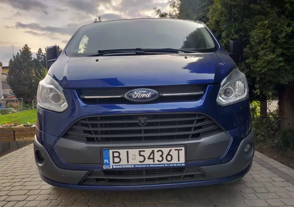 łódzkie Ford Transit Custom cena 50000 przebieg: 224100, rok produkcji 2015 z Białystok